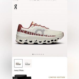 On cloudmonster Chinese new years edition (women’s)